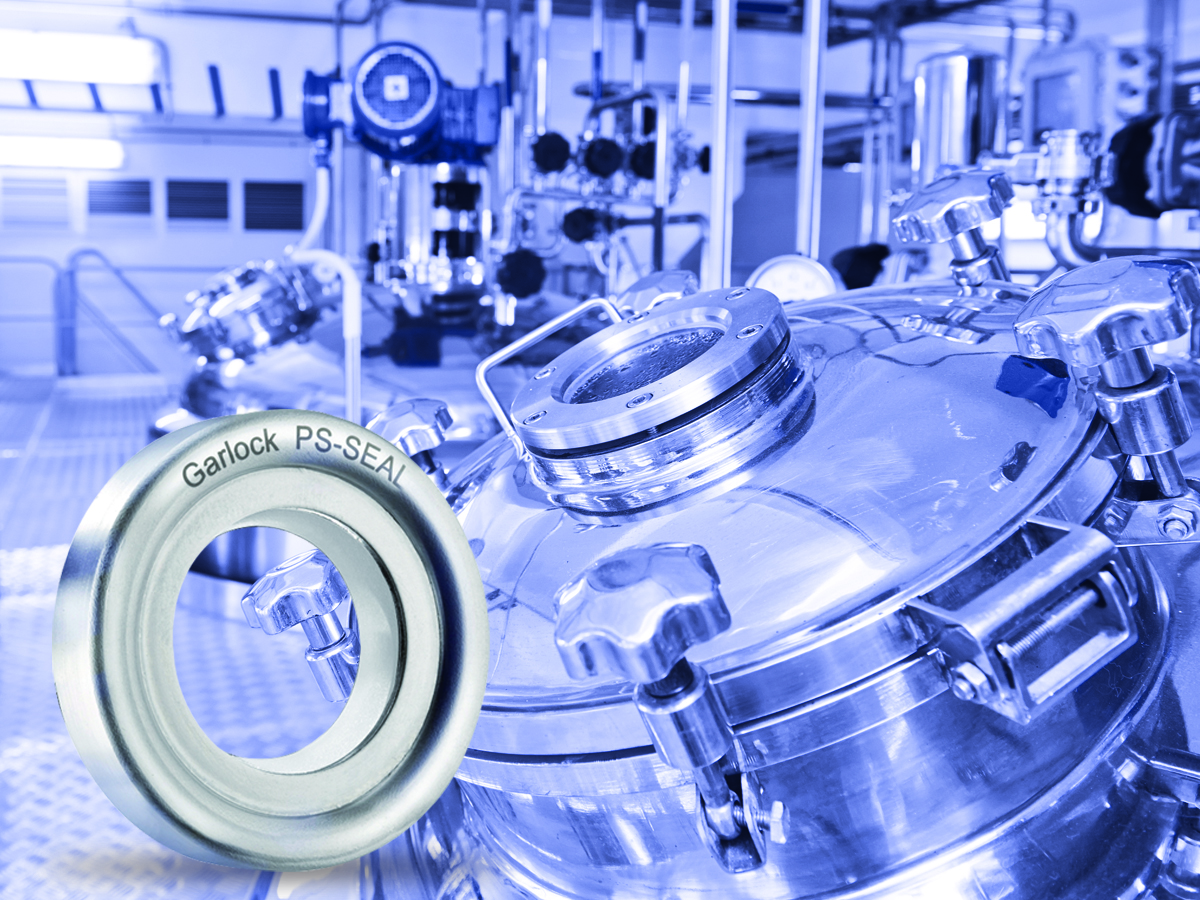 Garlock PS-SEAL PTFE Rotating Shaft Seals are excellent in high circumferential speeds.