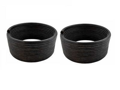 Style 432 CHEVRON® Hydraulic Packing Coil, V-Ring, Nitrile, 0.375 in Cross-Section X 50.0 ft Length, for Applications with Diameter of 2.5 Inches - 6 Inches (2 25' PCS)