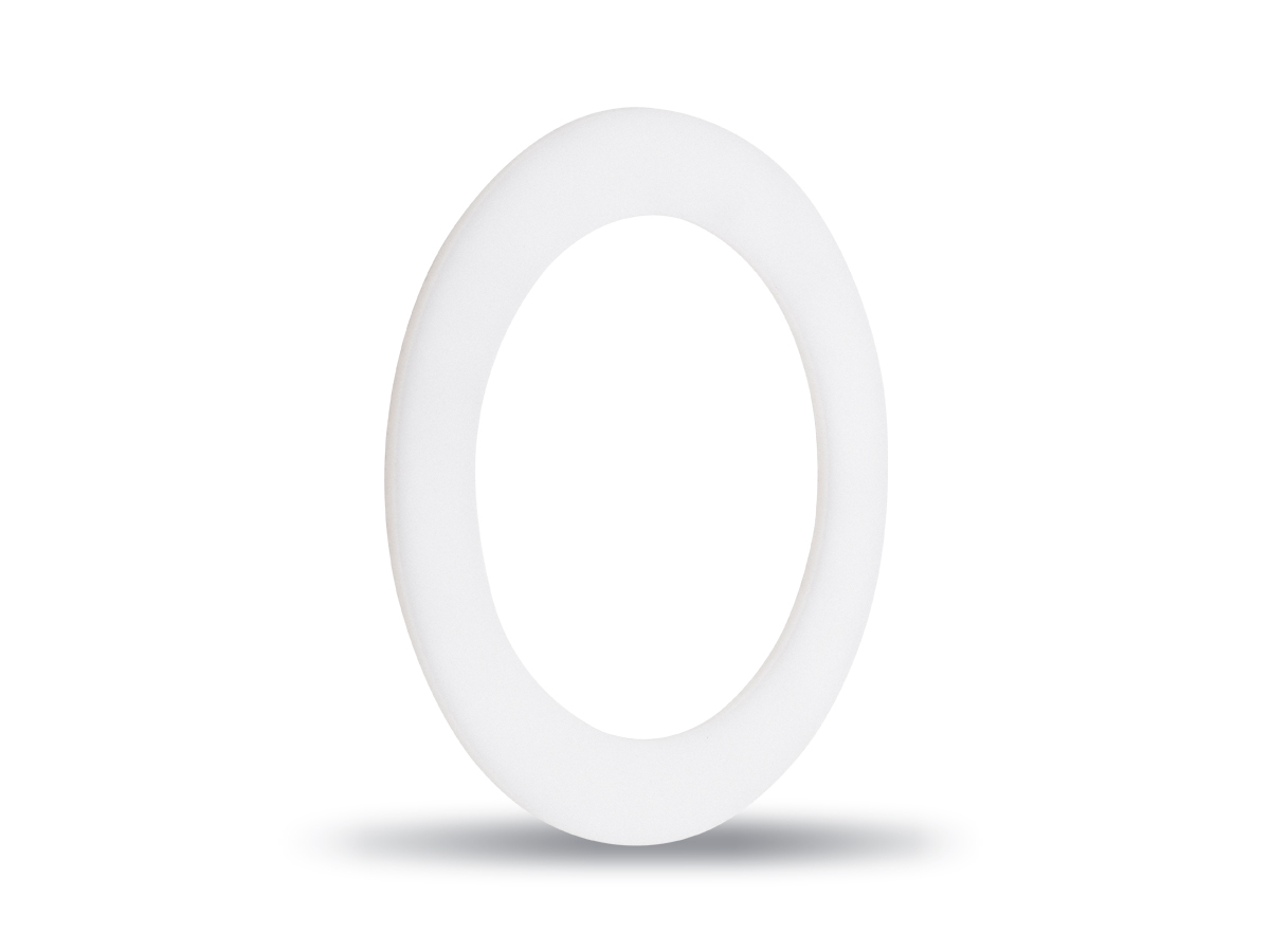 GYLON® Style 3522 Ring Gasket, PTFE, 2 Inch ASME B16.5 Class 300, 0.063 Inch Thick   Clean and Bag