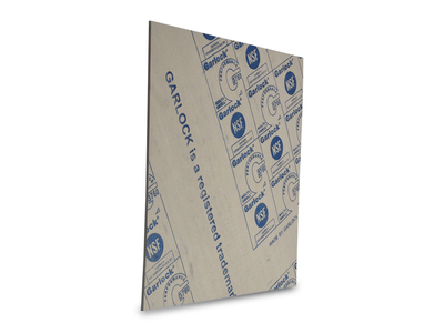 MULTI-SWELL® Style 3760 Compressed Fiber Gasket Sheet, Synthetic Fiber with Proprietary Rubber Binder, Blue/Off-White, Branded, 0.020 Inch (+.005/-.002) Thick, 60.0 Inch Width, 180.0 Inch Length, NSF 61 Certified