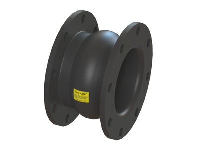 EZ-FLO® Style 206 Pipe Expansion Joint, Nitrile Tube Material, Neoprene Cover Material, Nylon Tire Cord Body Material, 8.000 inch Inside Diameter, 6.000 inch Face-to-Face Length, 1 Hollow Arch, Holes for Following Flange Standard(s): ASME Class 125/150 A; Uncoated