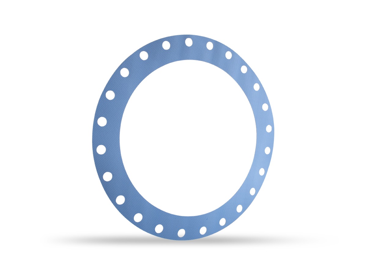GYLON EPIX® Style 3505 EPX Full Face Gasket,  PTFE with Aluminosilicate Microspheres, 28.032 Inch ID X 37.796 Inch OD  0.094 Inch Thick EN 1514-1 DN 700 PN 25, 24 Bolt Holes