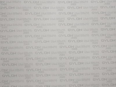 GYLON® Style 3565 Gasket Sheet, PTFE with Aluminosilicate Microspheres, White, Branded, 0.063 Inch Thick X 60.0 Inch Length X 60.0 Inch Width
