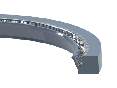 Garlock KLOZURE® Model 23 Oil Seal, Split, MILL-RIGHT ES, 1.688 in Shaft, 2.563 in Bore, 0.625 in Width