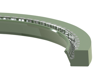 Model 23 Oil Seal, Split, MILL-RIGHT V, 6.875 inch Shaft, 8.500 inch Bore, 0.625 inch Width