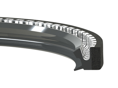 KLOZURE® Model 26R1 Oil Seal, Split, MILL-RIGHT N, 7.000 in Shaft, 8.500 in Bore, 0.750 in Width, Dual Lip