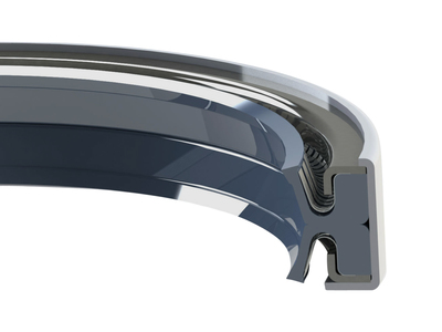 Garlock KLOZURE® Model 53R2 Oil Seal, MILL-RIGHT ES, CRS, 3.937 in Shaft, 5.118 in Bore, 0.906 in Width, Dual Opposed Lips