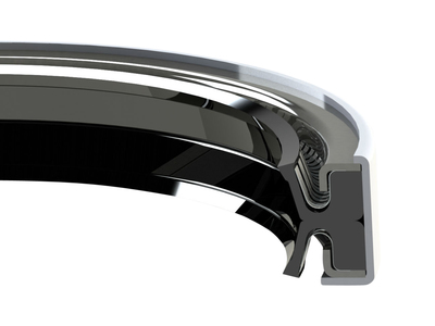 Garlock KLOZURE® Model 53R2 Oil Seal, MILL-RIGHT N, CRS, 3.250 in Shaft, 5.000 in Bore, 0.906 in Width, Dual Opposed Lips