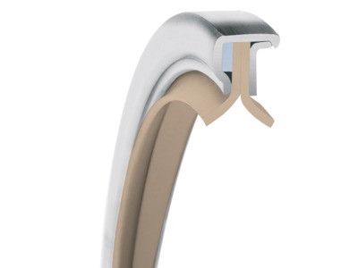 PS-SEAL®, Dual Back-to-Back Lips Rotary Shaft Seal, F Lip Material, 1.4571/316Ti Case Material, GYLON Blue Static Seal Material, 16.00 mm Shaft Size X 28.00 mm Bore Size X 7.00 mm Width, 3.00 mm Preload, 5.00 bar Max Pressure