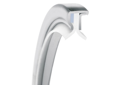 PS-SEAL®, Dual Back-to-Back Lips Rotary Shaft Seal, GYLON White Lip Material, 1.4571/316Ti Case Material, GYLON Blue Static Seal Material, 22.00 mm Shaft Size X 35.00 mm Bore Size X 7.00 mm Width, 4.00 mm Preload, 5.00 bar Max Pressure