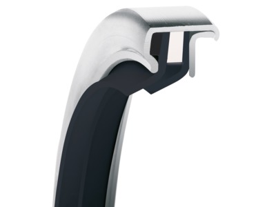 PS-SEAL®, Dual Tandem Reverse Lips Rotary Shaft Seal, MS Lip Material, 1.4571/316Ti Case Material, FKM Static Seal Material, 150.00 mm Shaft Size X 180.00 mm Bore Size X 15.00 mm Width, 5.00 mm Preload, 5.00 bar Max Pressure