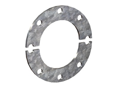 High Pressure Retaining Ring, Painted A-36 Carbon Steel, for 4.000 inch Inside Diameter Expansion Joint, ASME Class 125/150 A