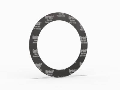 Style 7986 Branded Full Face Gasket,  Neoprene (CR), 4 1/2 Inch ASME B16.5 Class 150 0.063 Inch Thick  8 Bolt Holes