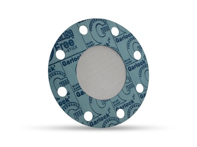 BLUE-GARD® Style 3000 Strainer Full Face Gasket, 6 Inch ASME B16.5 Class 150, 0.125 Inch Thick, 8 Bolt Holes  100 Mesh Screen