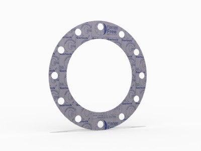 BLUE-GARD® Style 3700 Full Face Gasket, Aramid Fiber with EPDM Binder, 10 Inch ASME B16.5 Class 150, 0.063 Inch Thick, 12 Bolt Holes