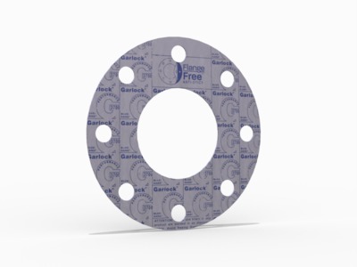 BLUE-GARD® Style 3700 Full Face Gasket, Aramid Fiber with EPDM Binder, 2 1/2 Inch ASME B16.5 Class 300, 0.063 Inch Thick, 8 Bolt Holes