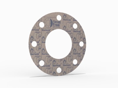 Style 9850 Full Face Gasket, Carbon Fiber with Nitrile Binder(NBR), 1 1/2 Inch ASME B16.5 Class 300, 0.063 Inch Thick, 4 Bolt Holes